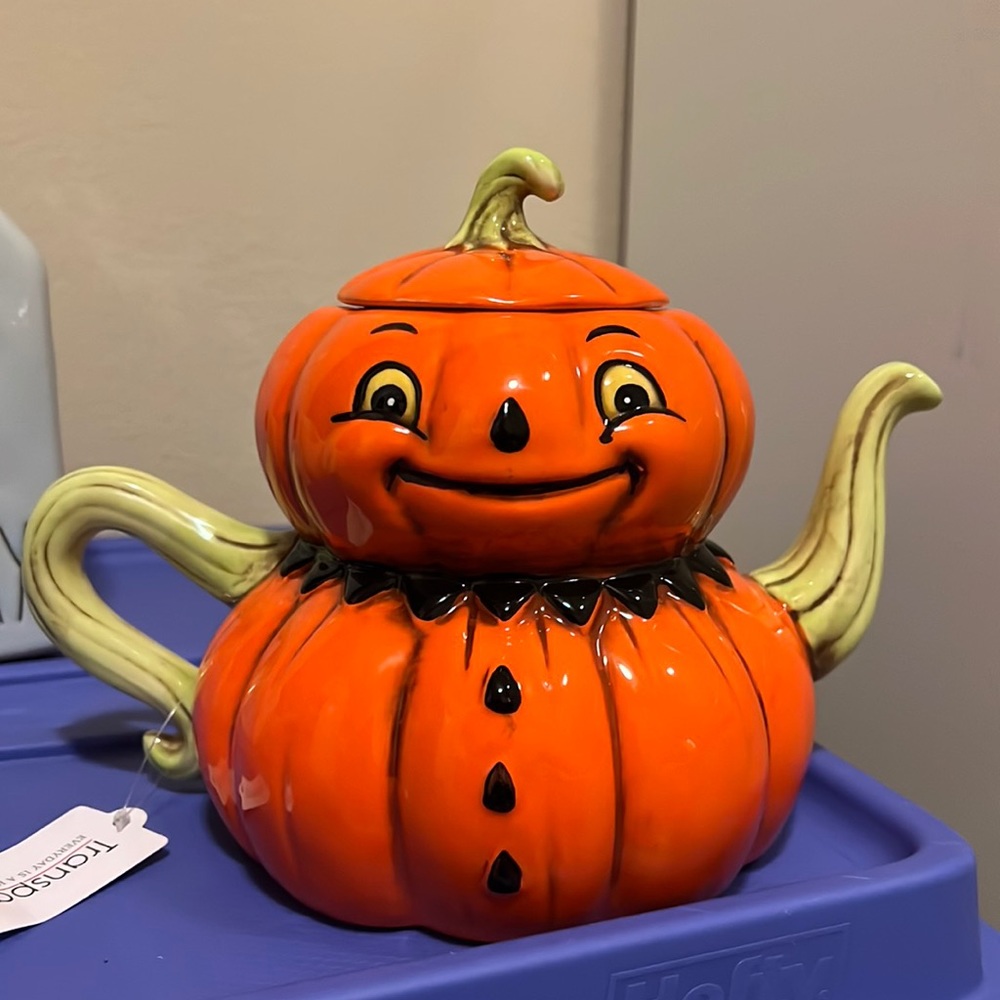Pumpkin Teapot